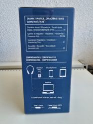 Bild von Stereokopfhörer in grau