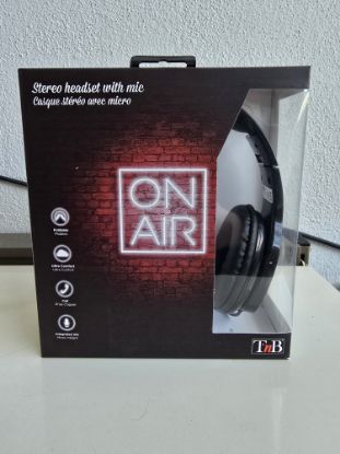Bild von Stereo Kopfhörer in schwarz