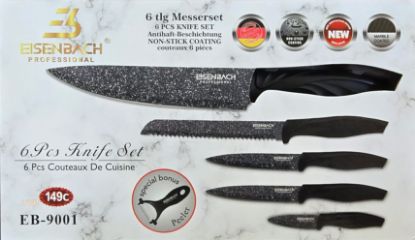 Bild von Eisenbach Messerset schwarz