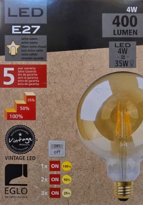Bild von Vintage LED Glühbirne