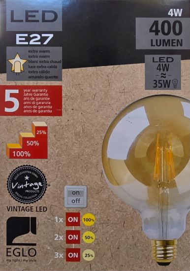 Bild von Vintage LED Glühbirne