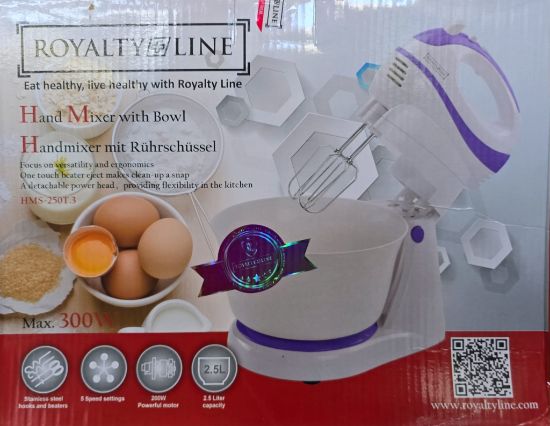Bild von Royalty Line Handmixer mit Rührschüssel