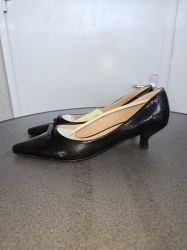 Bild von Damenschuh schwarz glänzend Gr. 40