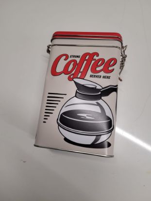 Bild von Retro Kaffeedose