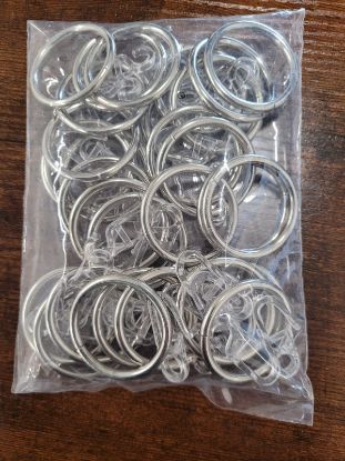 Bild von Vorhang Haken und Ringe