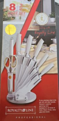 Bild von Royalty Line Messerset weiß
