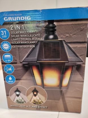Bild von Solar Wandleuchte