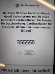 Picture of Gardinenringe und Haken