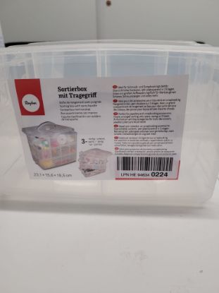 Bild von Sortierbox mit Tragegriff