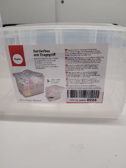 Bild von Sortierbox mit Tragegriff