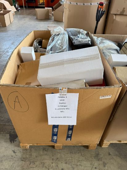 Bild von Palette LKW Traktor Anhänger Neuware Nr.1
