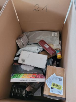 Bild von Karton mit Mixwaren A B C Nr. 21