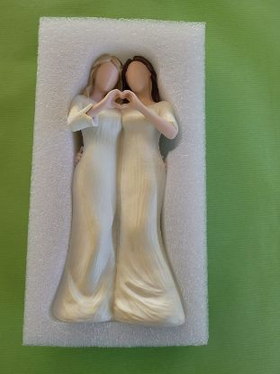 Bild von Hand-Herz Engel Figuren