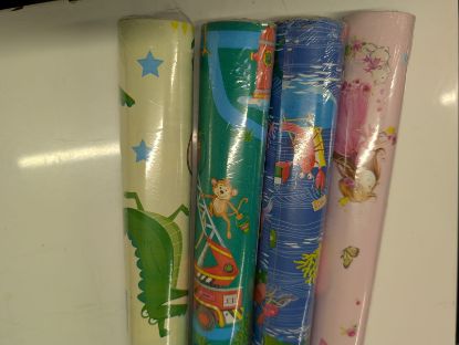 Picture of 4 er Set Geschenkpapier