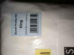 Bild von Wasserfestes Spannleintuch