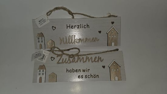 Picture of 2er Set Holzschilder