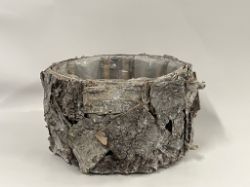 Picture of Rustikaler Birkenrinden-Pflanztopf