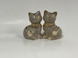 Bild von 2er-Set Katzen-Dekofiguren