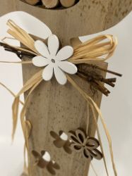 Bild von Rustikale Holz-Dekoration "Vogel-Arrangement"