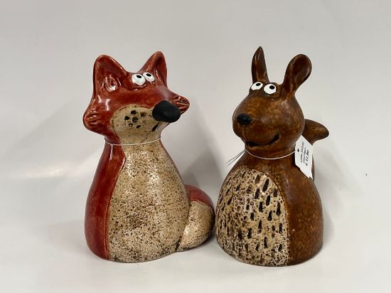 Bild von Dekofiguren 'Fuchs & Eichhörnchen'