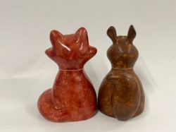 Bild von Dekofiguren 'Fuchs & Eichhörnchen'