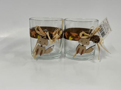 Picture of Herbstlicher Teelichthalter "Fuchs"