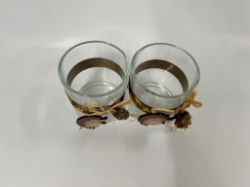 Bild von Herbstlicher Teelichthalter "Igel"