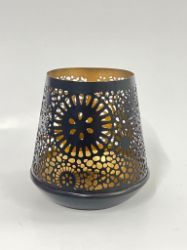 Bild von Elegantes bauchiges Deko-Windlicht