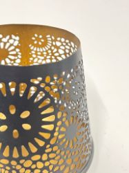 Bild von Elegantes bauchiges Deko-Windlicht