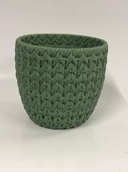 Picture of Grüner Keramik-Übertopf