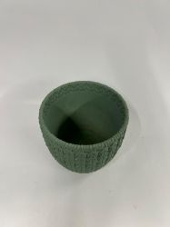 Picture of Grüner Keramik-Übertopf