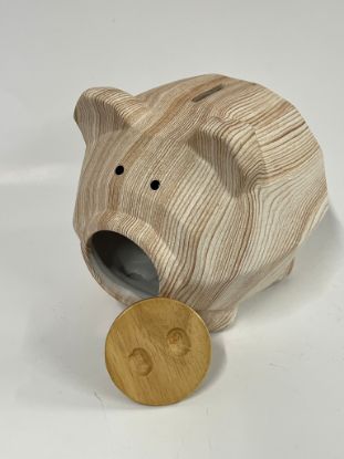 Bild von Einzigartiges Keramik-Sparschwein