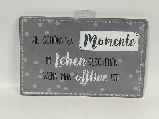 Bild von Originelles GILDE Metallschild