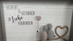 Bild von GILDE Steinbild "Gesucht & Gefunden"