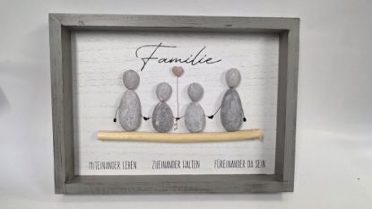 Bild von GILDE Steinbild "Familie"