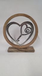 Picture of Dekoratives Herz-Ring-Objekt von GILDE 