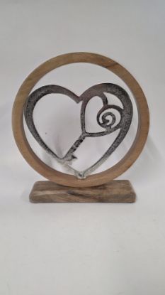 Bild von Dekoratives Herz-Ring-Objekt von GILDE 