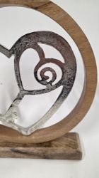 Picture of Dekoratives Herz-Ring-Objekt von GILDE 