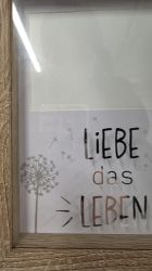 Picture of Fotorahmen "Liebe das Leben"