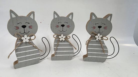 Picture of Dekoratives Katzen-Set 