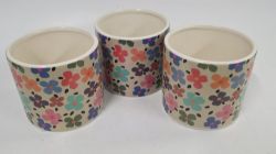 Bild von Dreier-Set Keramik-Übertöpfe