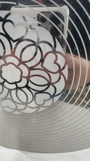 Bild von Elegantes Edelstahl-Windspiel