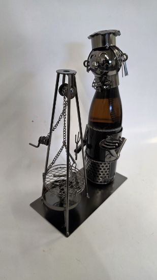 Picture of Origineller Flaschenhalter "Grillmeister"