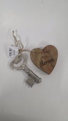 Picture of Dekoratives Hängedekor "Schlüssel zum Herzen"