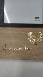 Bild von Dekorativer LED-Fotorahmen "Freunde"