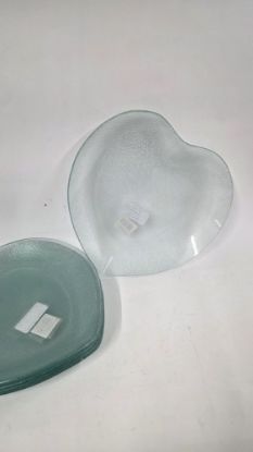 Bild von Sechser-Set Herzförmige Glasschalen