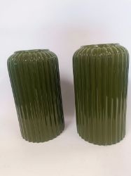 Picture of zweiteiliges Set - gerippte Vase