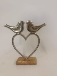 Bild von Romantischer Deko-Aufsteller "Vögel auf Herz"