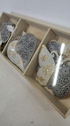 Bild von Set aus 6 dekorativen Metall-Anhängern