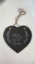 Picture of Schieferherz mit inspirierender Baum-Gravur